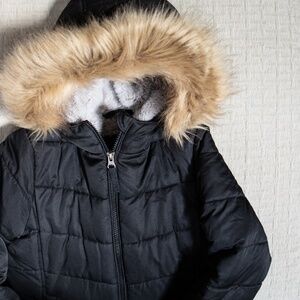 Lands' End Girls Lined Winter Parka